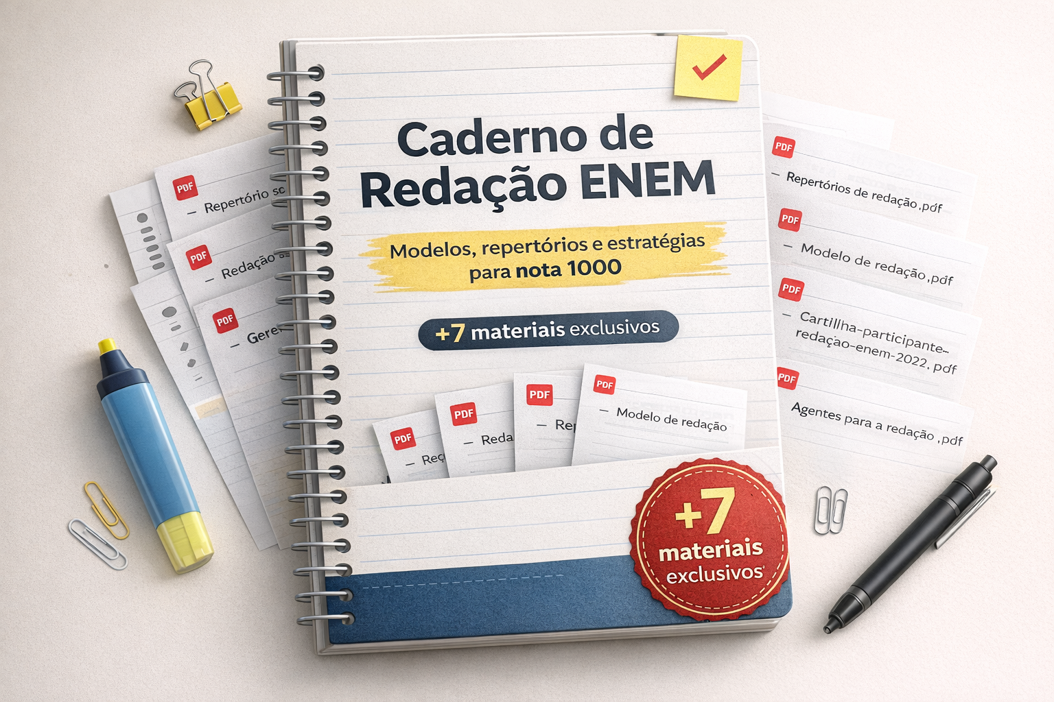 Caderno Completo de Redação
